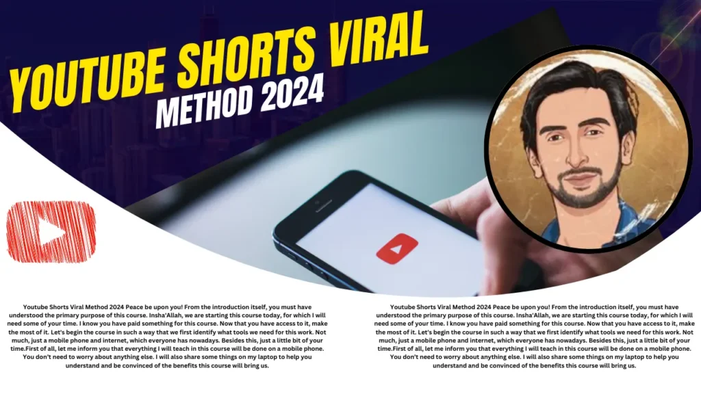 Youtube Shorts Viral Method 2024